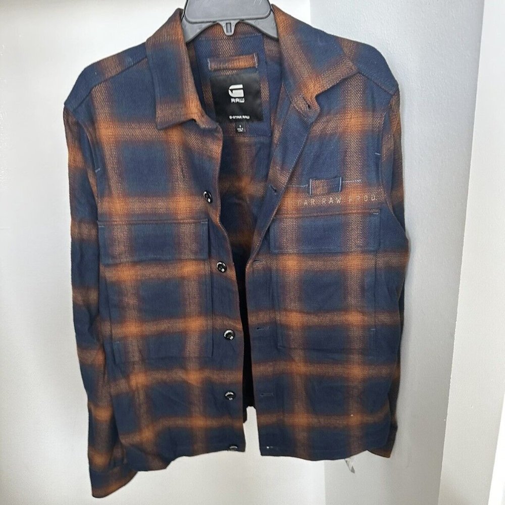 G-Star Raw inc mens small coat MSRP $240 D21067-C904-C755 POCKETONY SERVICE